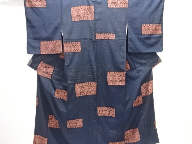 大正ロマン　華紋織出し着物