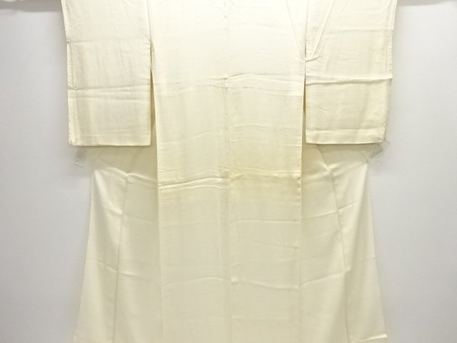 アンティーク　白錦紗中着
