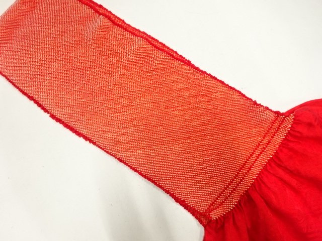 正絹　絞り　振袖用帯揚げ