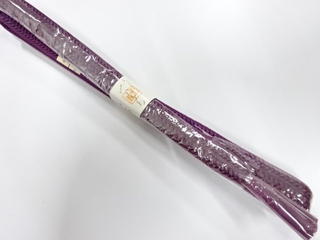 未使用品　正絹　手組帯締め