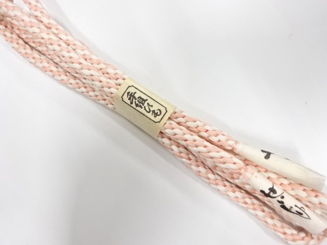 未使用品　正絹　手組帯締め
