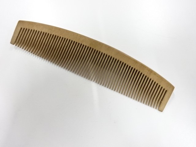 アンティーク　本つげ　櫛