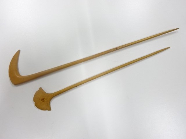 アンティーク　本つげ　髪結い2本セット