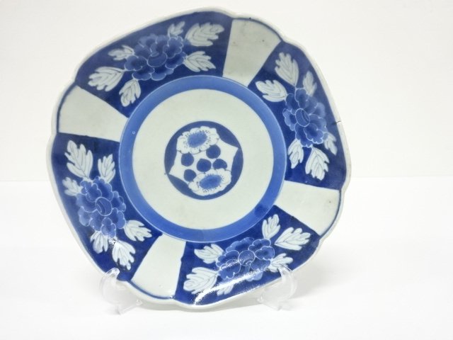 古伊万里　染付　大皿