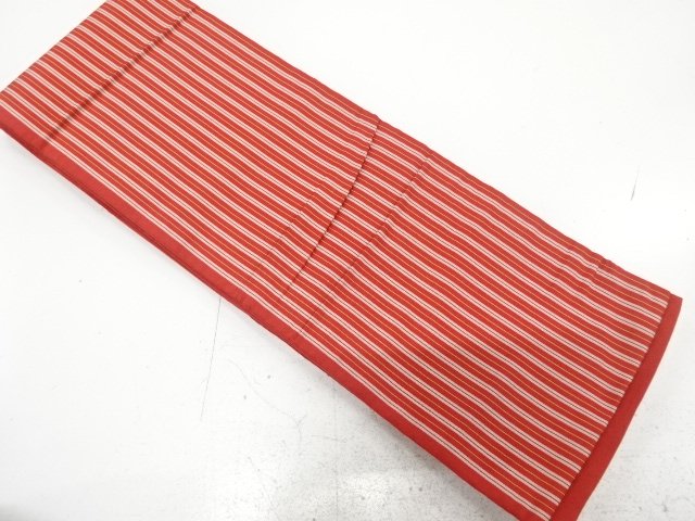 JAPANESE HANHABA OBI / CHIKUZEN HAKATA / WOVEN STRIPE