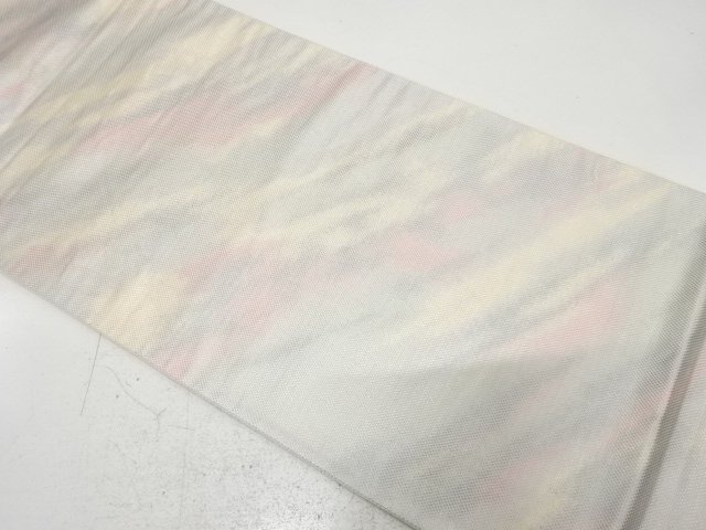 アンティーク　霞模様織り出し袋帯（材料）