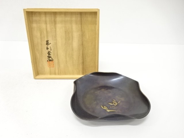 JAPANESE COLLECTIBLE / FUDAKAKU (JAPANESE SWEETS BOWL) MADE BY TAMAGAW