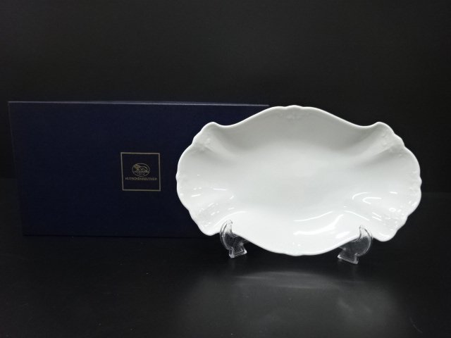 JAPANESE COLLECTIBLE / HUTSCHENREUTHER HUTSCHENREUTHER OVAL DISH WESTE