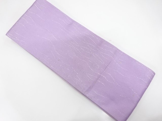 JAPANESE HANHABA OBI / REVERSIBLE / WOVEN GRID