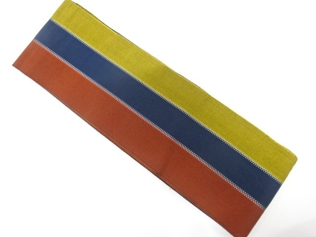 JAPANESE HANHABA OBI / WOVEN STRIPE
