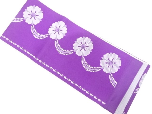JAPANESE HANHABA OBI / WOVEN FLOWER
