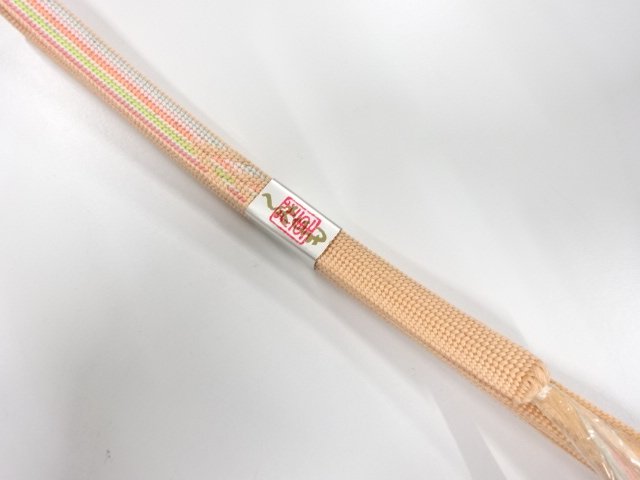 未使用品　正絹　手組帯締め