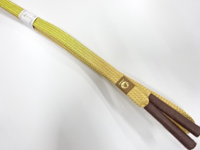 大特価品　上質　未使用品　正絹　手組帯締め