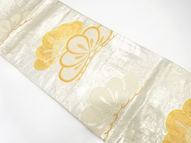 SALE!! アンティーク　松模様織り出し袋帯（材料）