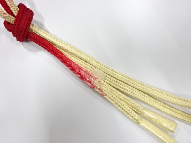 未使用品　正絹　手組帯締め