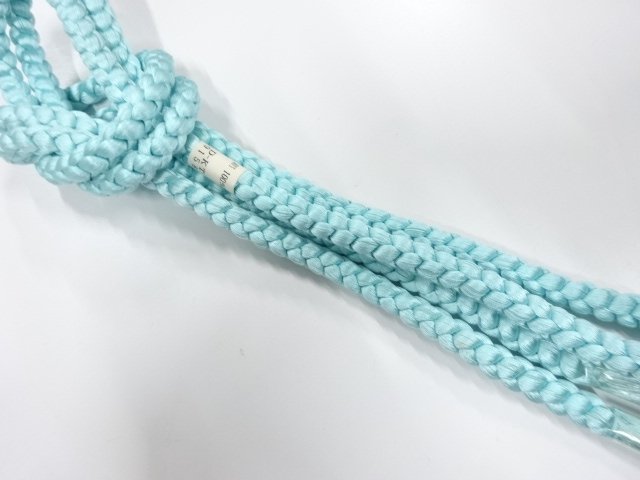 未使用品　正絹　手組帯締め