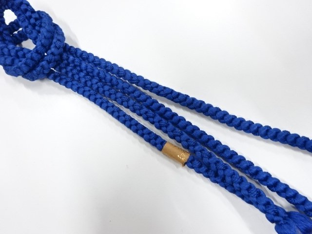 未使用品　正絹　手組帯締め