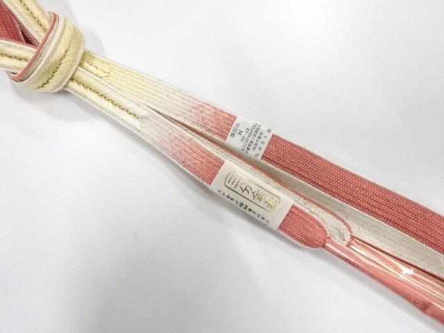 未使用品　正絹　手組帯締め