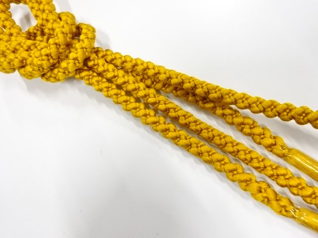 未使用品　正絹　手組帯締め