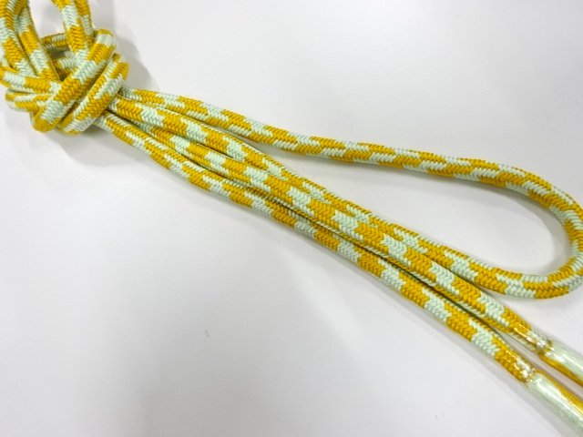 未使用品　正絹　手組帯締め