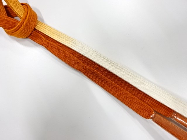 未使用品　正絹　手組帯締め