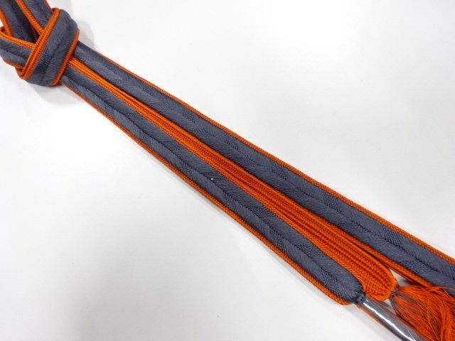 未使用品　正絹　手組帯締め