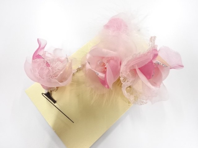 JAPANESE KIMONO / ANTIQUE HAIR ACCESSORY SET