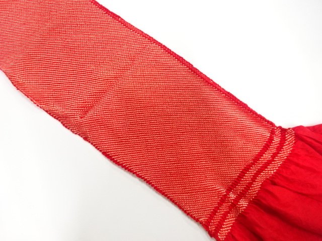 JAPANESE KIMONO / SHIBORI OBIAGE FOR FURISODE