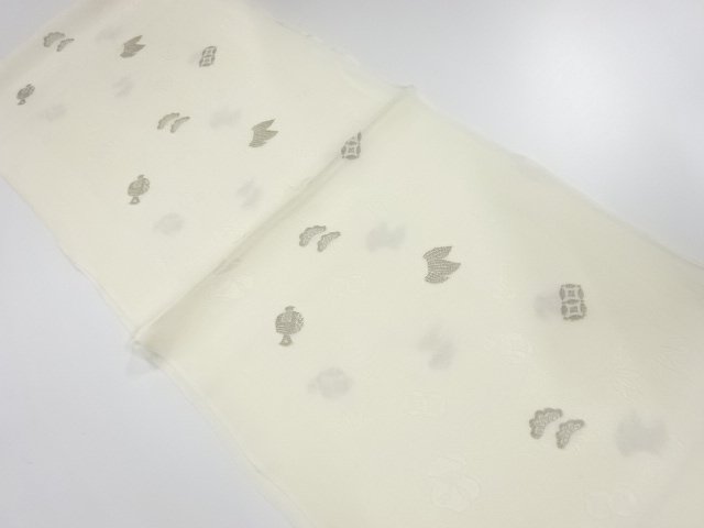 未使用品　正絹　帯揚げ