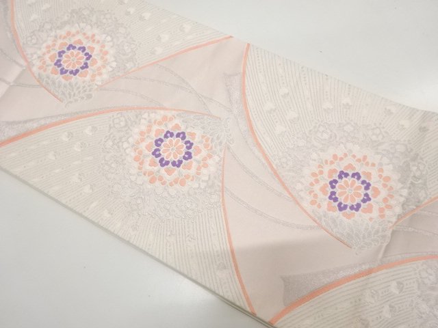 SALE!! 蝶に華紋織り出し　袋帯
