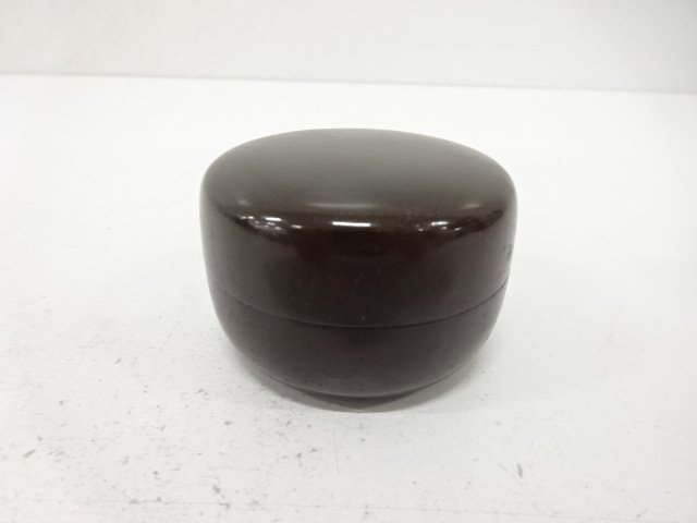 JAPANESE COLLECTIBLE / LACQUERED FLAT JUJUBE