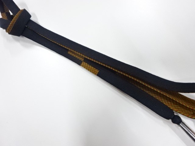 JAPANESE KIMONO / UNUSED HAND-TIED OBIJIME (LONG)