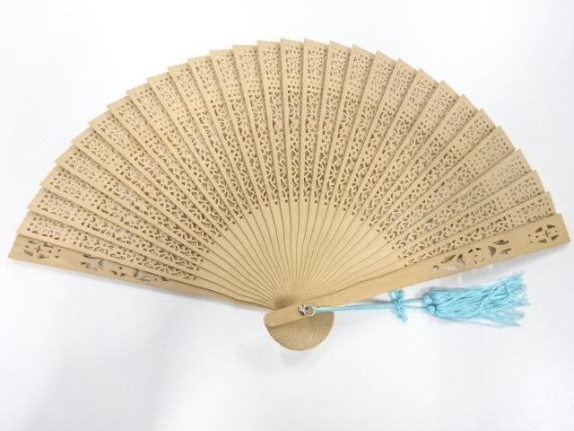 アンティーク　白檀　扇子