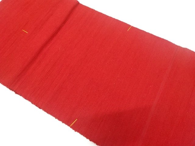 未使用品　手織り紬　名古屋帯