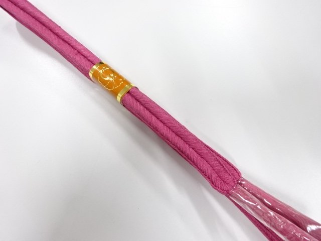 JAPANESE KIMONO / UNUSED HAND-TIED OBIJIME