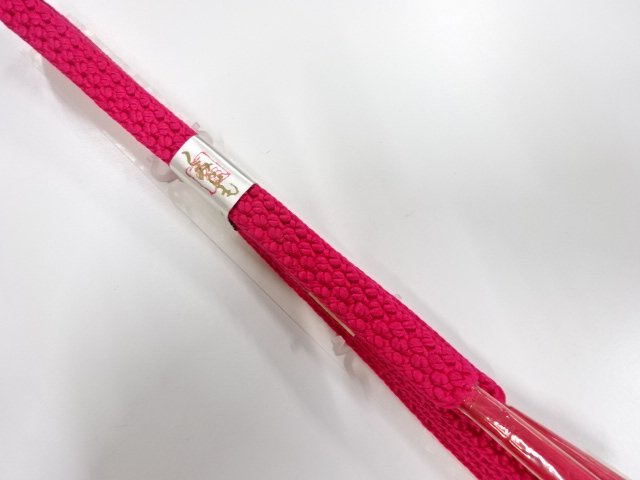 JAPANESE KIMONO / UNUSED HAND-TIED OBIJIME