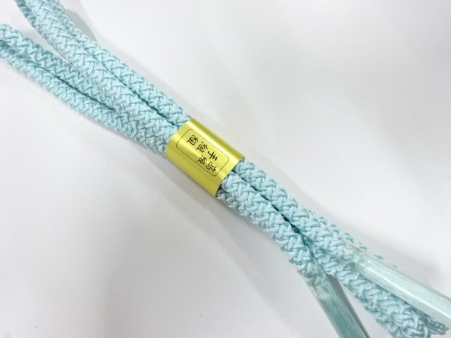 未使用品　正絹　手組帯締め