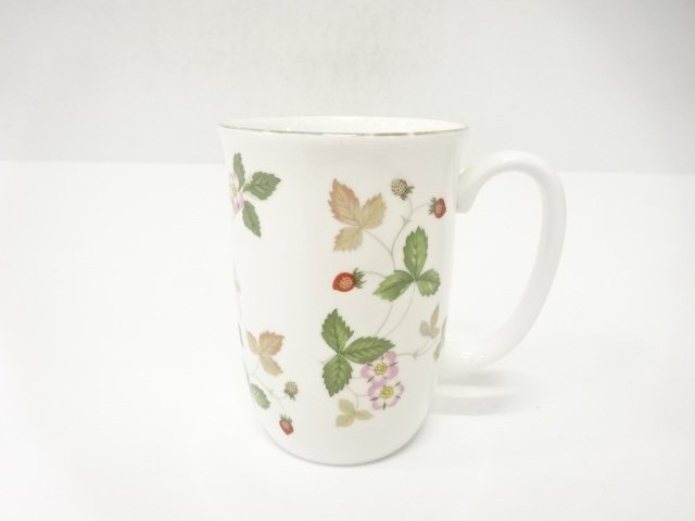 WEDGWOOD　ウェッジウッド　ワイルドストロベリー　マグカップ　洋食器