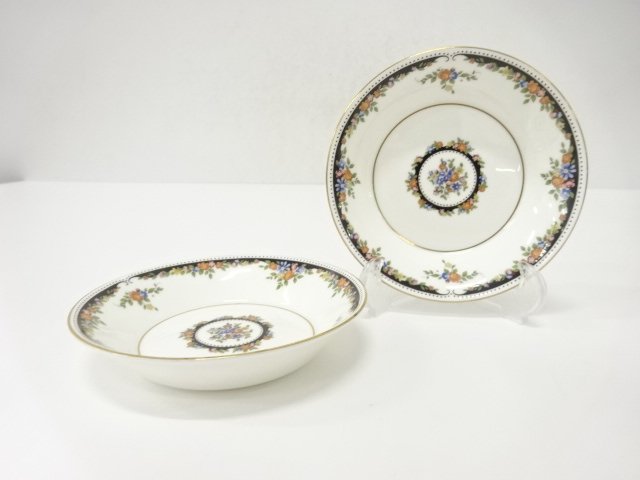 WEDGWOOD　ウェッジウッド　オズボーン　ミニプレートペア(12センチ)　洋食器