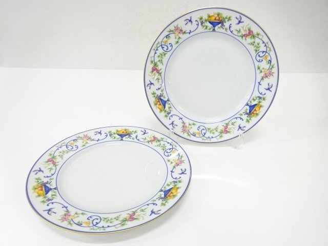 HAVILAND　アビランド　ルネッサンス　プレートペア(26センチ)　洋食器