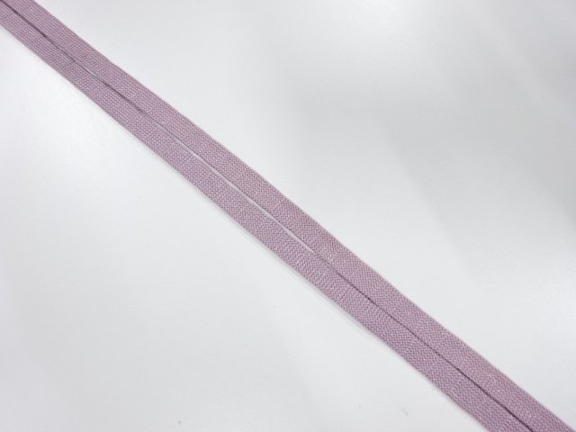 未使用品　正絹　帯留め用　手組三分紐