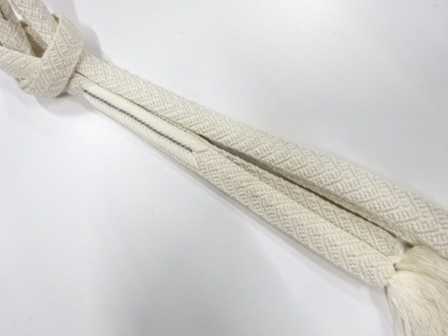 JAPANESE KIMONO / HAND-TIED OBIJIME