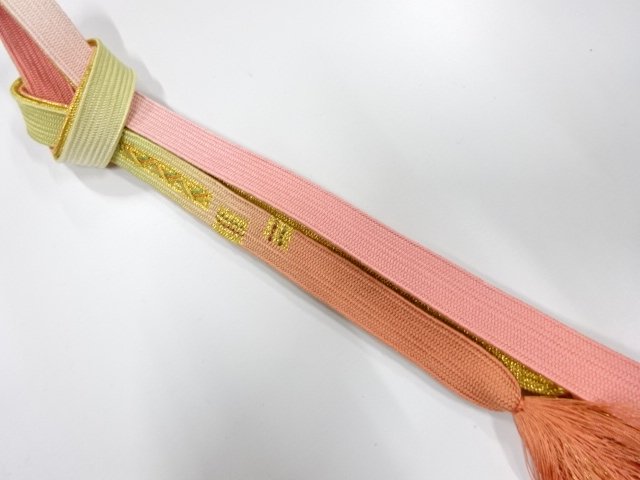 正絹　手組帯締め