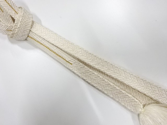 正絹　手組帯締め