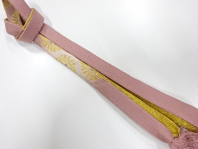 正絹　手組帯締め