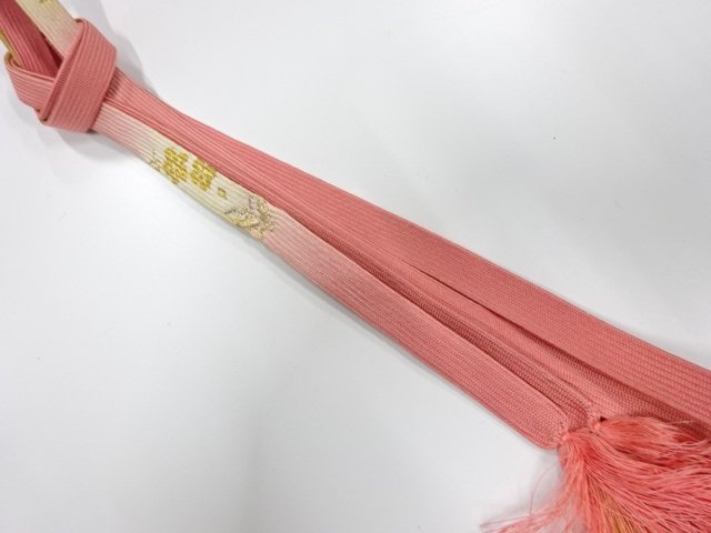 正絹　手組帯締め（長尺）