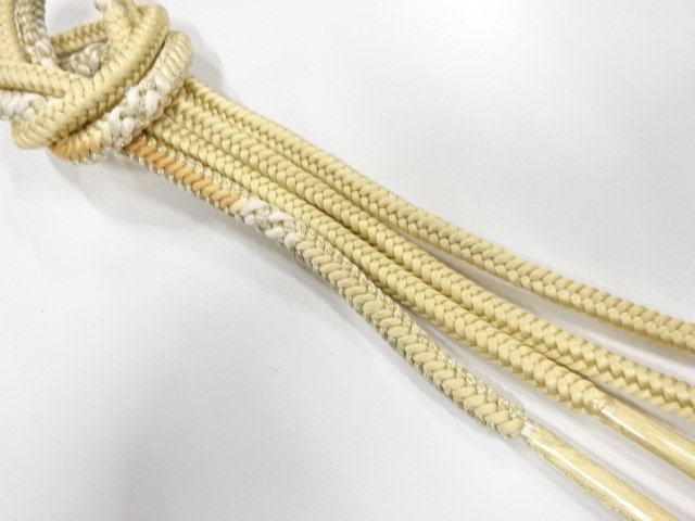未使用品　正絹　手組帯締め