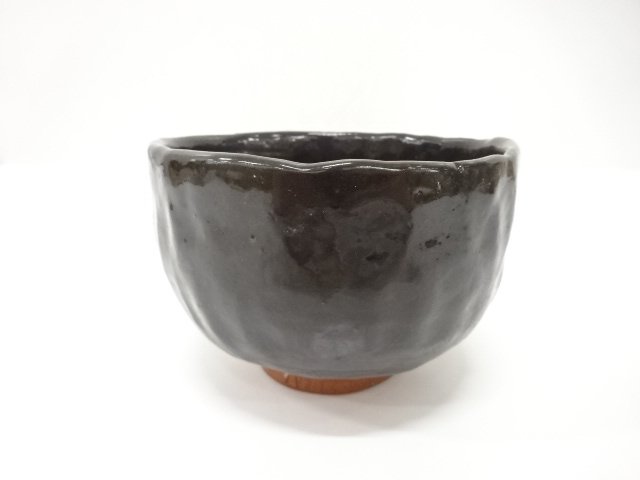 黒釉　茶碗