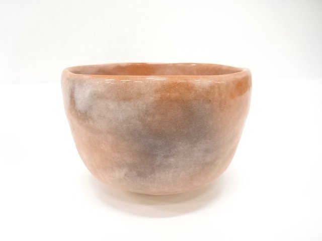 赤楽　茶碗(保護箱付)
