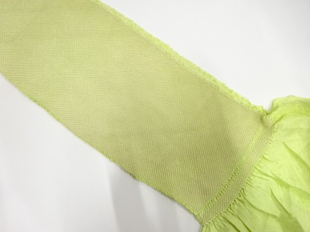 正絹　振袖用　絞り帯揚げ